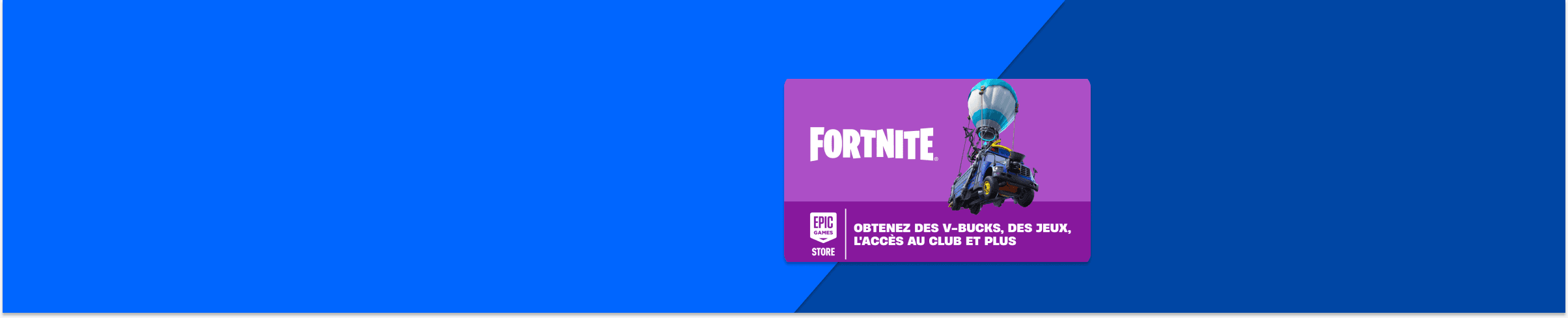 Carte cadeau Fortnite