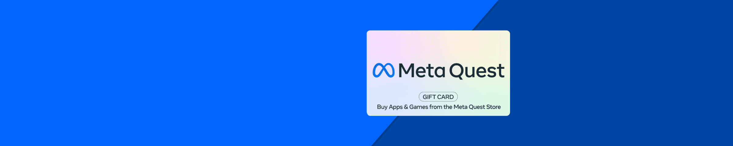 Carte cadeau Meta Quest Carte cadeau Meta Quest